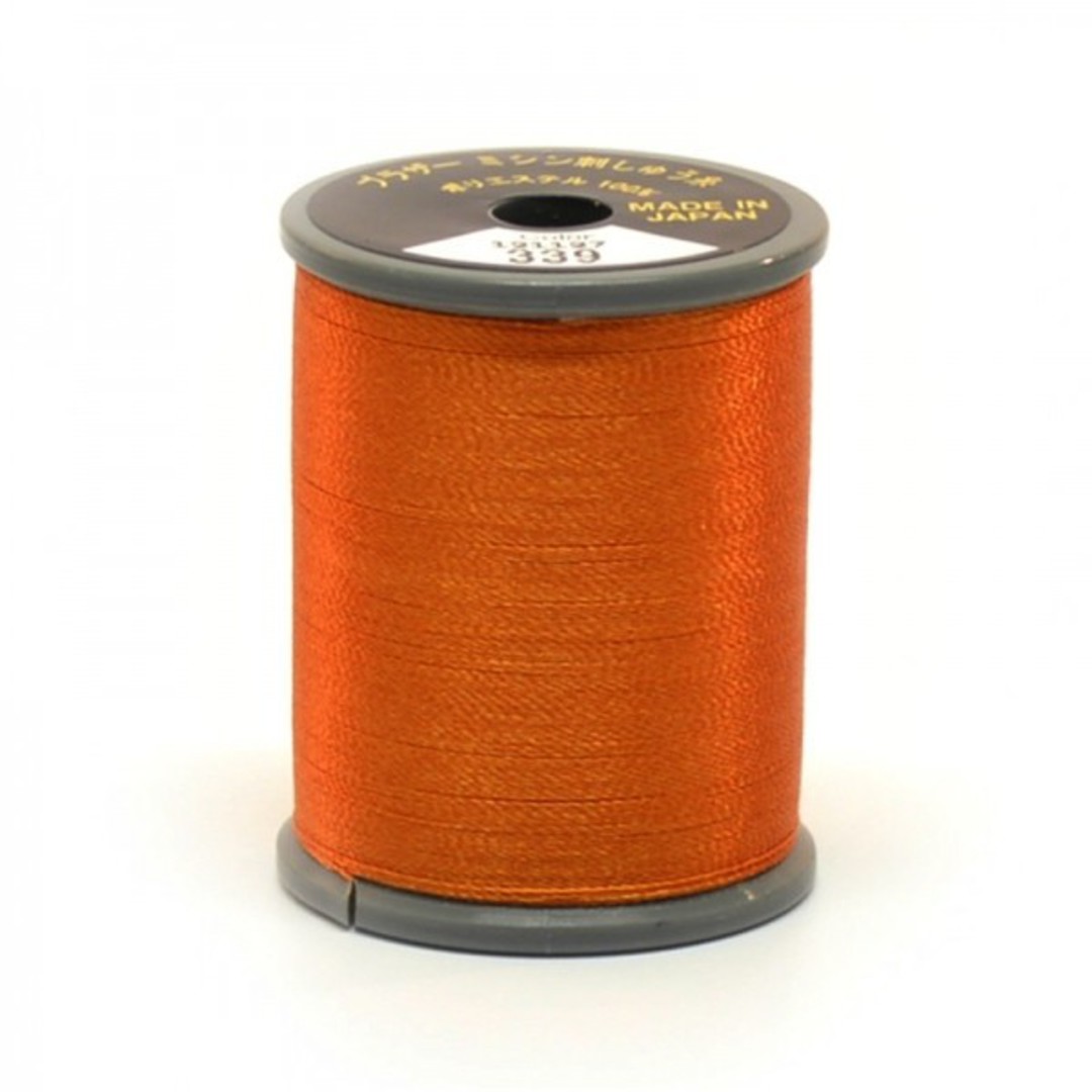 Brother Embroidery Thread - 300m - Clay Brown 339 image 0